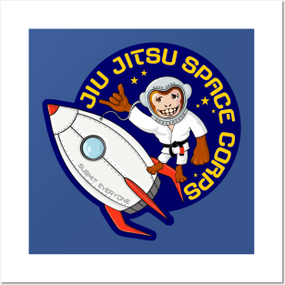 Jiu Jitsu Space Corps - Submit everyone Posters and Art